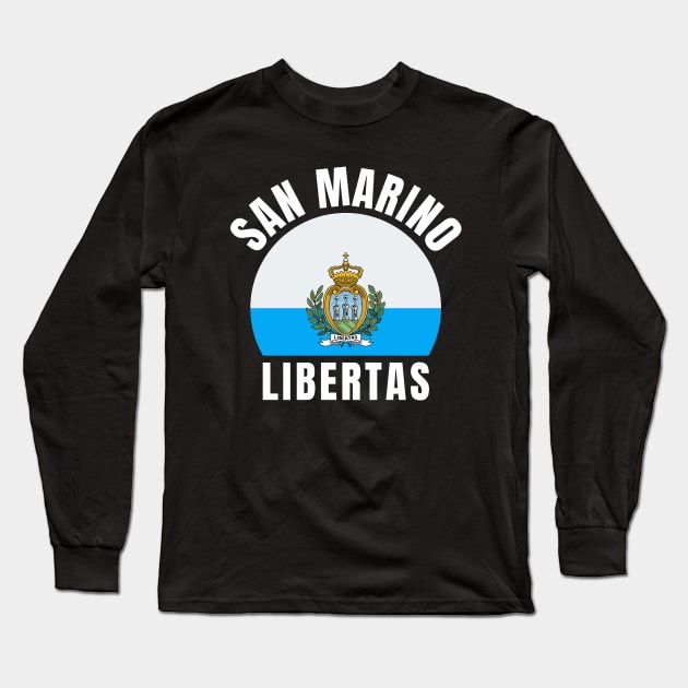 San Marino Long Sleeve T-Shirt by footballomatic